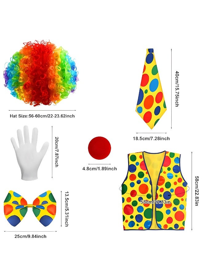 مجموعة زي مهرج إكسسوارات حفلة هدية - Image 3