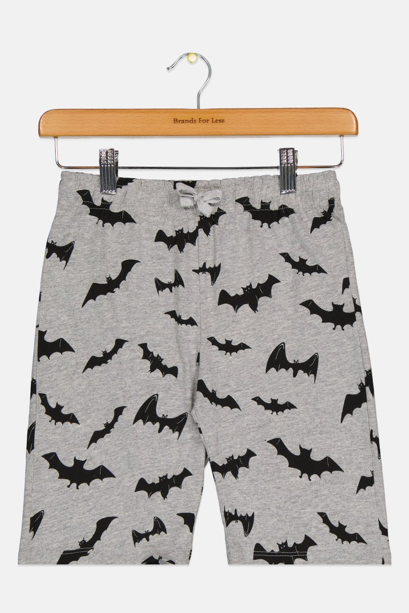 KOTON Kids Boy Allover Print Basic Shorts, Multicolor - Image 1