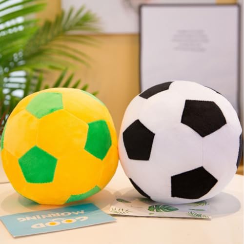 OPHRBU Soccer Ball Sports Pillow Fluffy Soft Throw Pillow Toy 9 Orbicular Durable Sport Soccer Ball Plush ToysPlush Pillow Toys Gift for Kids Boy Girls Children Room Decoration - Image 5