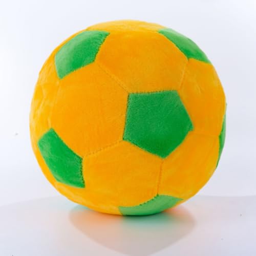 OPHRBU Soccer Ball Sports Pillow Fluffy Soft Throw Pillow Toy 9 Orbicular Durable Sport Soccer Ball Plush ToysPlush Pillow Toys Gift for Kids Boy Girls Children Room Decoration - Image 1