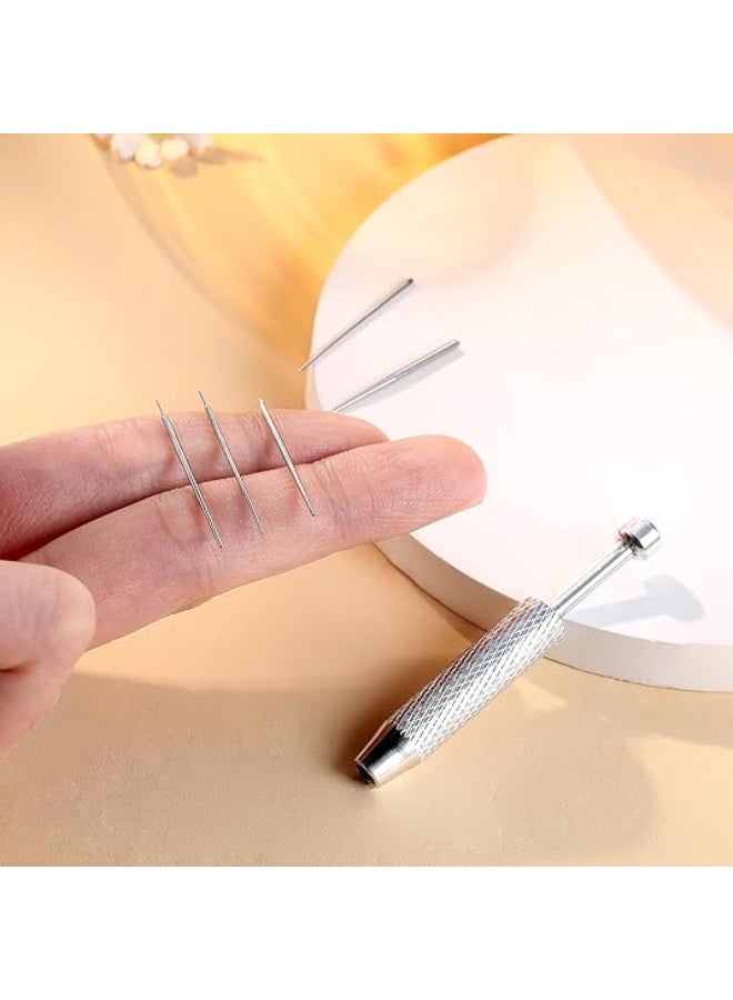 يوكانبي مجموعة أدوات إدخال وتثبيت مجوهرات الثقب – 14G/16G/18G/20G من الفولاذ المقاوم للصدأ (5 إبر إدخال + 1 أداة التقاط) - Image 5