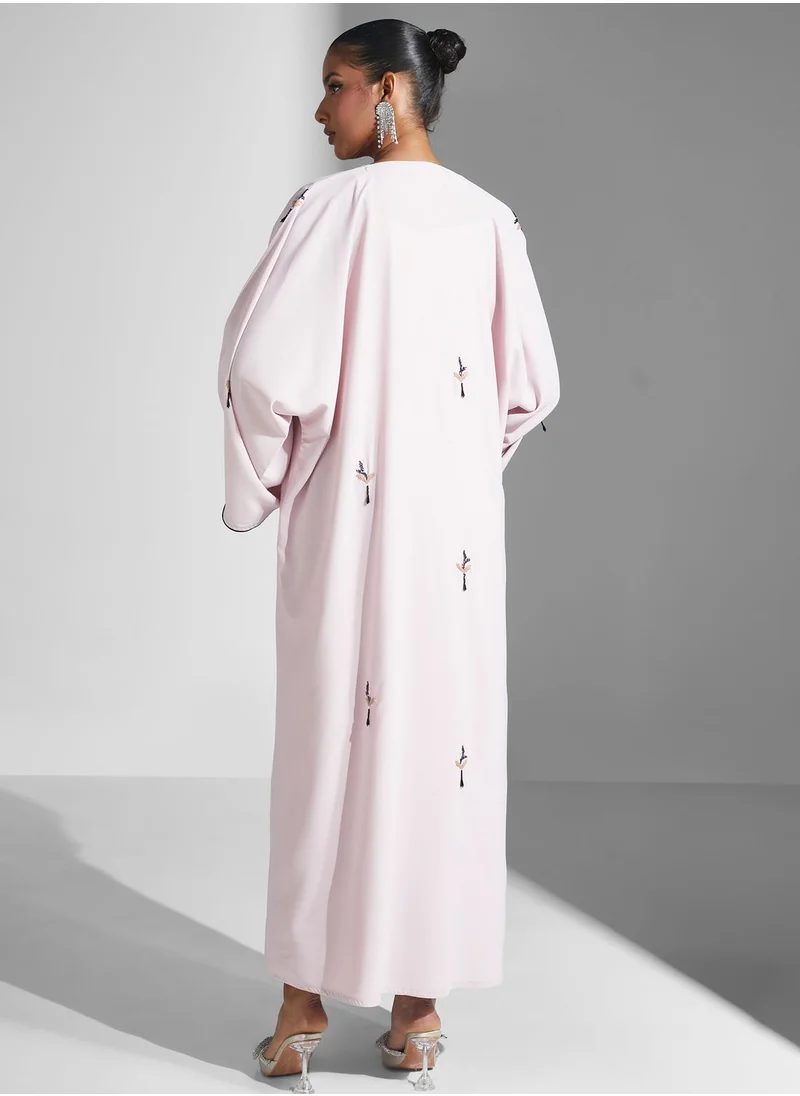 Aara Embellished Floral Abaya