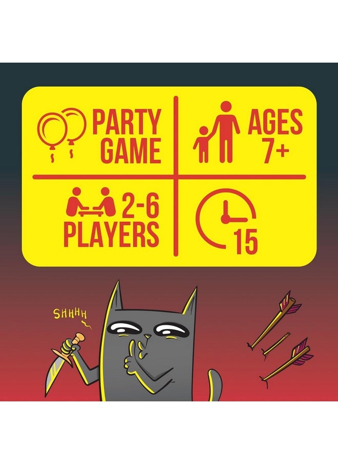 Exploding Kittens Exploding Kittens Power Hungry Pets in Collectible Tin 2-6 Players - Ages 7+ - 15 Minutes to Play - Strategic and Simple Card Game - Ideal for Party, Family Game Night, Kid and Adult  - Image 4