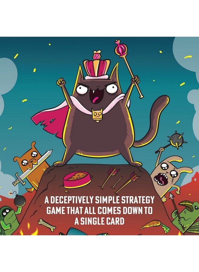 Exploding Kittens Exploding Kittens Power Hungry Pets in Collectible Tin 2-6 Players - Ages 7+ - 15 Minutes to Play - Strategic and Simple Card Game - Ideal for Party, Family Game Night, Kid and Adult  - Image 3