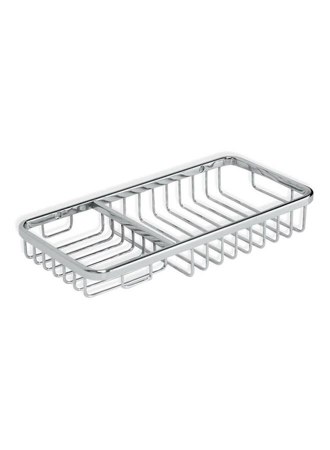 TATAY Rectangular Soap Storage Dish Silver - Image 3