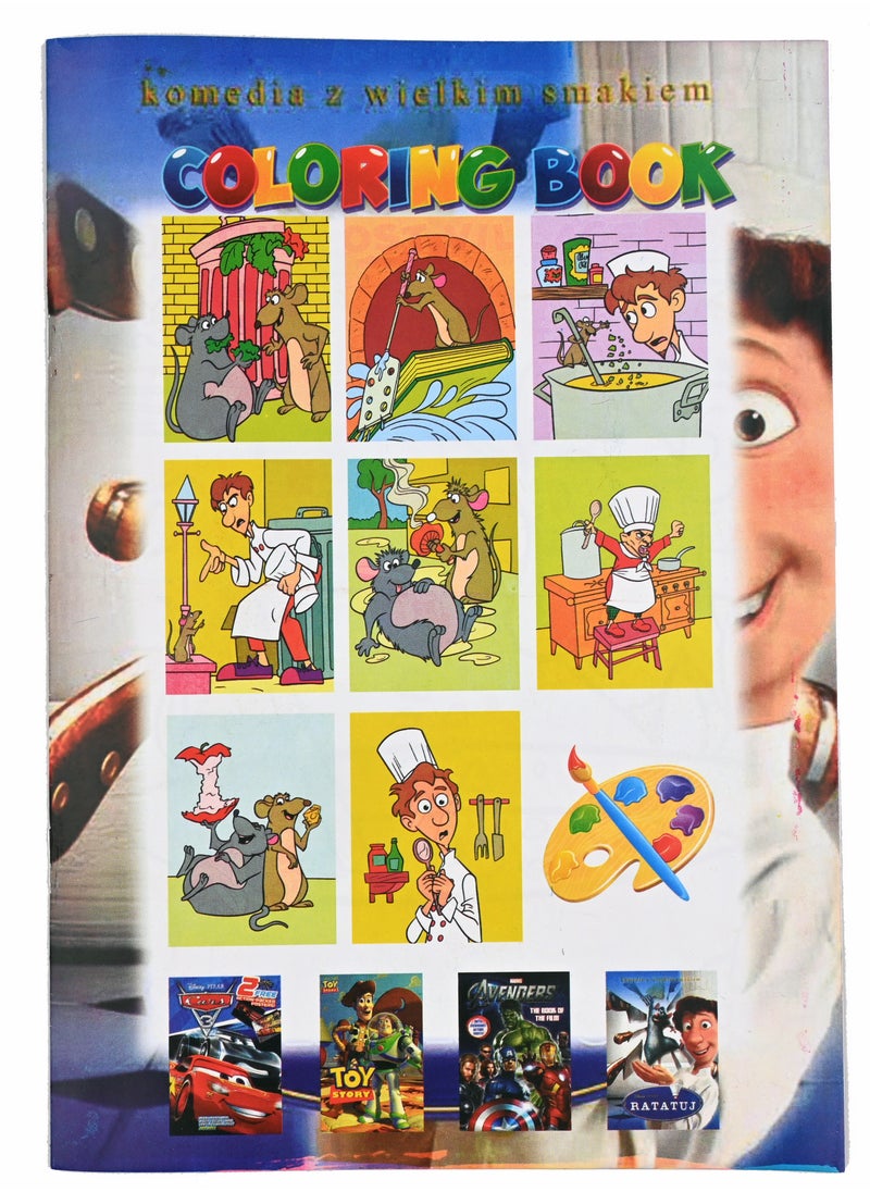 Disney Coloring Book 5 Pieces  - Image 5