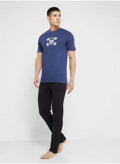 Robert Wood Nightwear T-Shirt & Pants Sets  - Image 1