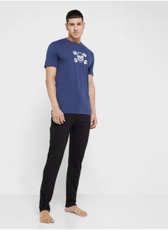 Robert Wood Nightwear T-Shirt & Pants Sets  - Image 5