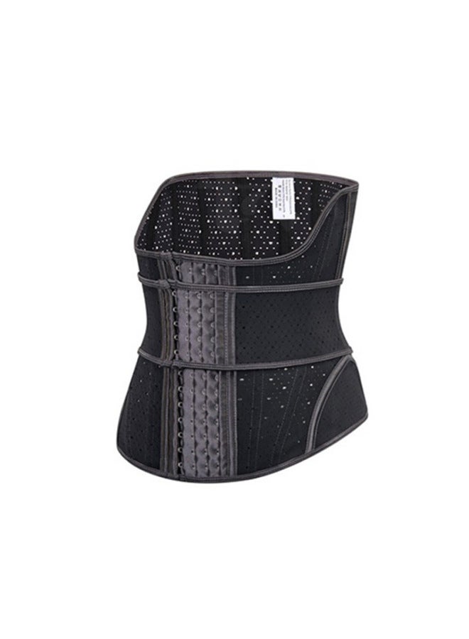 Summer Mesh Breathable Body Shaping Garment Belt Fitness Abdominal Belt Latex Waist Sports Plastic Belt