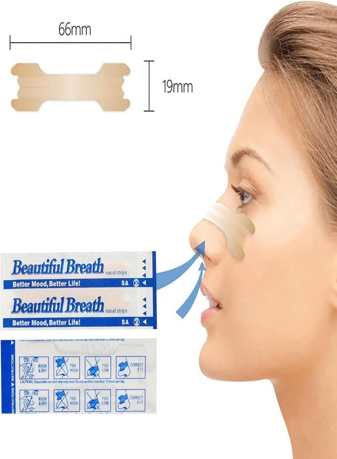 INNPOLE Nose Plasters Snoring,Snoring Stopper Plasters, Anti-Snoring Plasters, Nose Strips Nose Strips Against Snoring, for Sleeping and Sports, Improving Breathing. (30) - Image 3