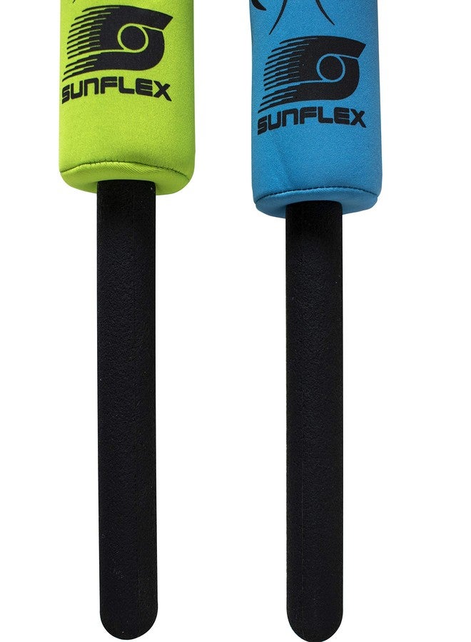 صنفليكس عصي فاندانغو سترايكر - عصي تدريب إسفنجية للتدريب الرياضي والاستخدام الترفيهي - لعبة رياضية خارجية - مجموعة من قطعتين مع حقيبة تخزين برباط مرفقة - Image 3
