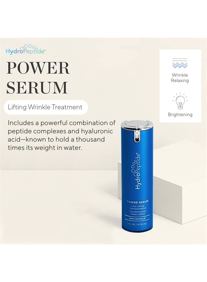 HydroPeptide Power Serum, Anti-Aging Lifting Wrinkle Treatment, Increases Skin Hydration, 1 Ounce - Image 2