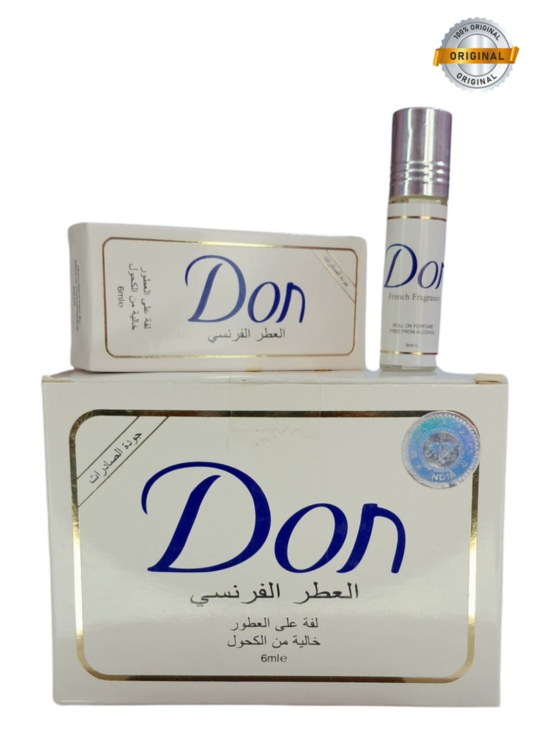 don Don French Fragrance  the original,Roll ,free From Alcohol 6 ml  - Image 2