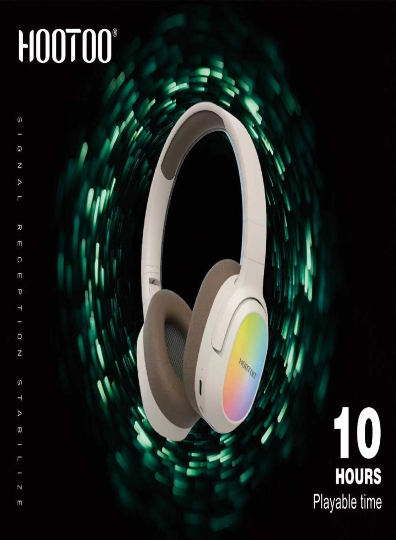 هوتو سماعات راس بلوتوث بصوت قوي وواضح. سماعه راس لاسلكيه بأحدث تقنيات بلوتوث 6.0. سماعه بلوتوث راس بأضائه تفاعلية. سماعه محيطيه بوسائد مريحة. سماعه قيمنق لاسلكيه بصوت محيطي وواضح. سماعات قيمنق بميكرفون مدمج واضح ودقيق. سماعة العاب تدعم سماعة سوني 4 /5 ،اكس بوكس، PC، والهاتف. - Image 2