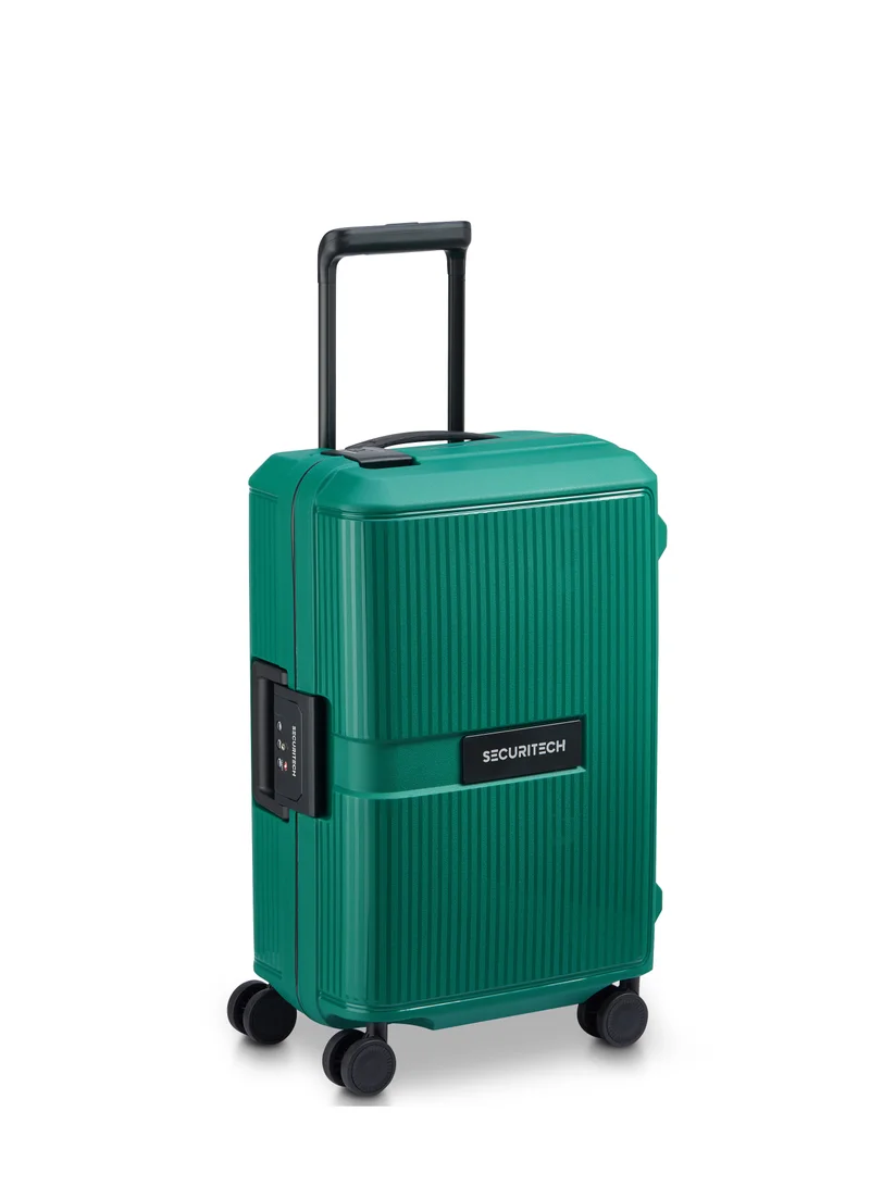 Delsey Securitech By Delsey Stone Hardcase Double wheel trolley 55cm Green