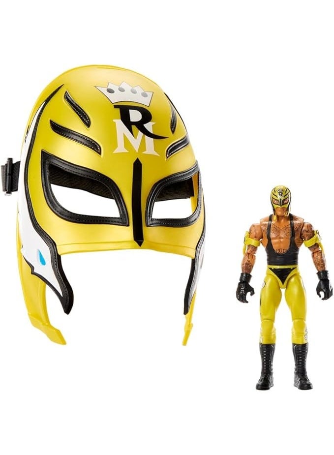 WWE مجموعة شخصية العمل و القناع الخاصة بإصدار ري ميستريو من سلسلة أحداث WWE الرئيسية - Image 2