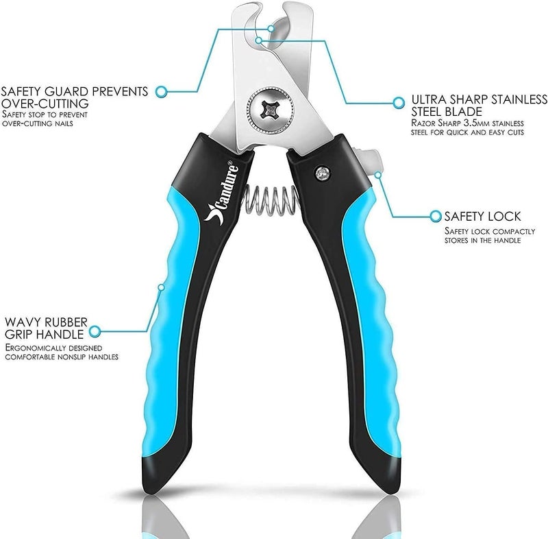Candure Professional Dog Nail Clippers - Image 3