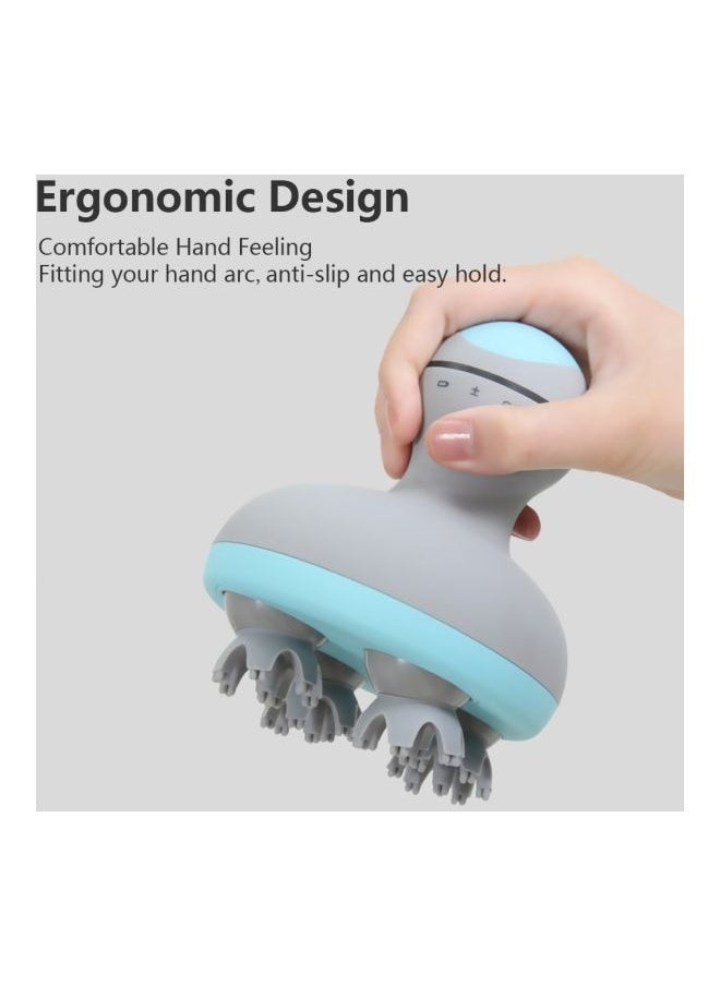 Mini - Head Massager Scalp Stress Relax Electric Scalp Massager Hair Growth Waterproof Cordless Hair Massager with Kneading Nodes Head Scratcher Relax Gifts for Men Women - Image 1