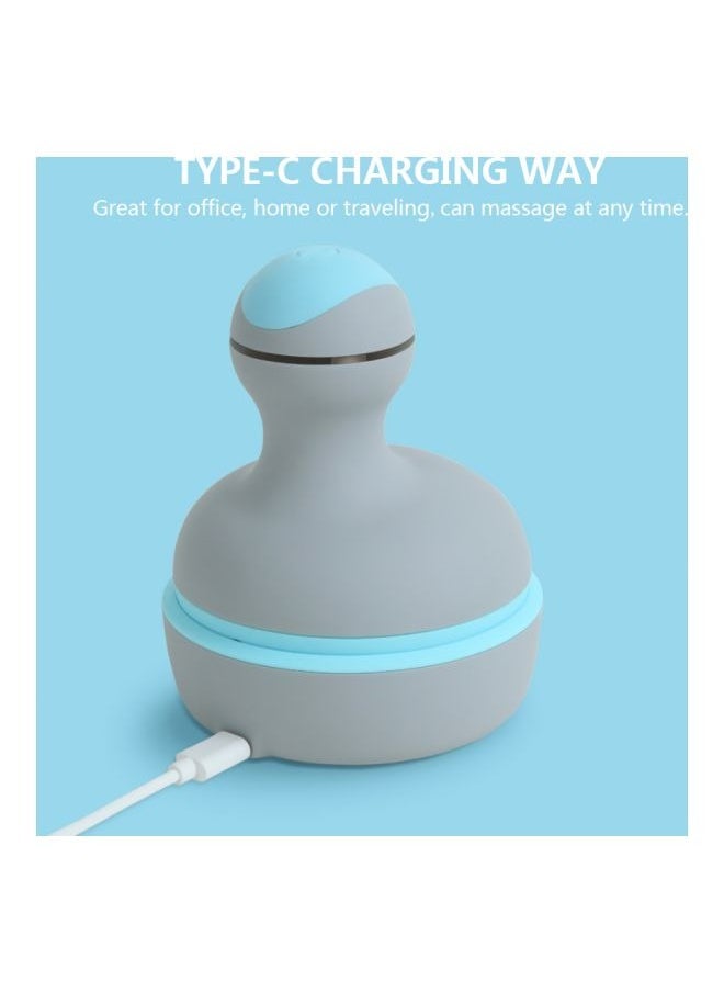 Mini - Head Massager Scalp Stress Relax Electric Scalp Massager Hair Growth Waterproof Cordless Hair Massager with Kneading Nodes Head Scratcher Relax Gifts for Men Women - Image 1