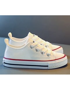 CONVERSE Converse children's shoes white low-cut comfortable casual breathable shoes for boys and girls  - Image 4
