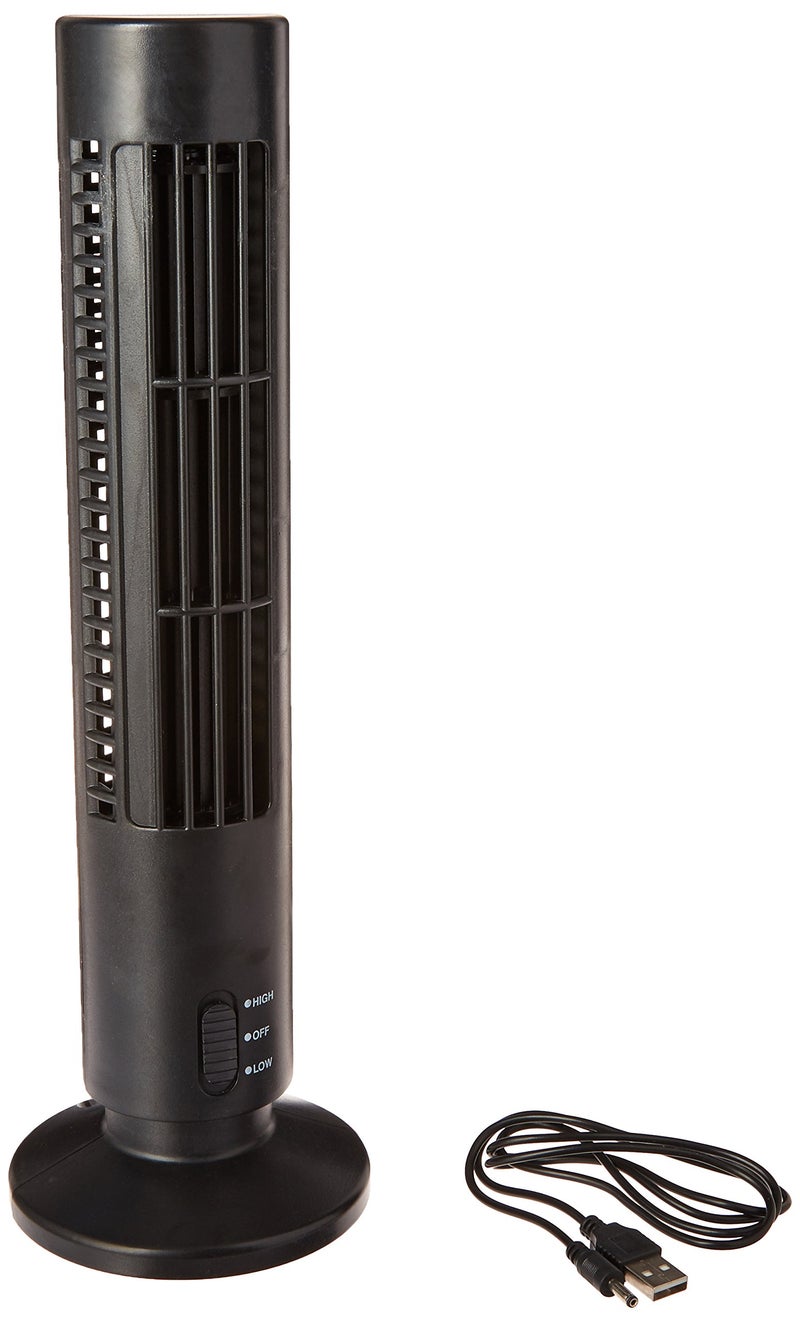 StealStreet Kole MG Pro Portable Personal Tower Fan USB Powered Cooling System 