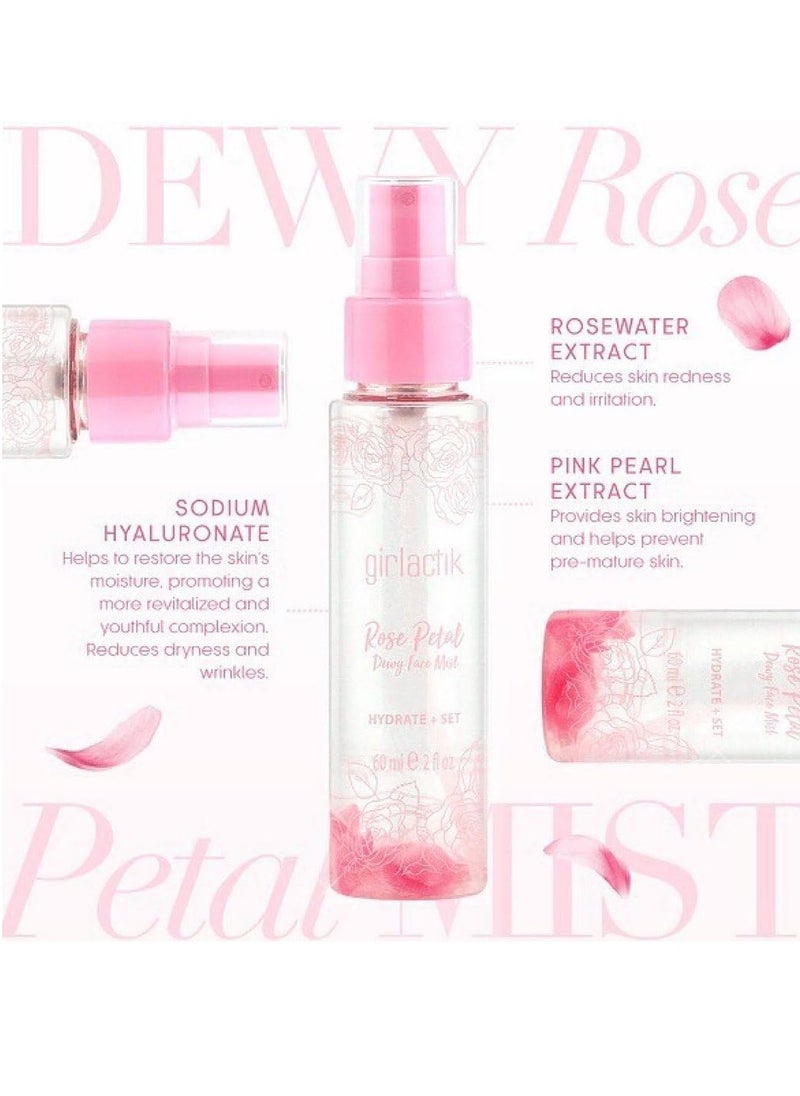 girlactik Girlactik Rose Petal Dewy Face Mist 2 fl oz.  - Image 3