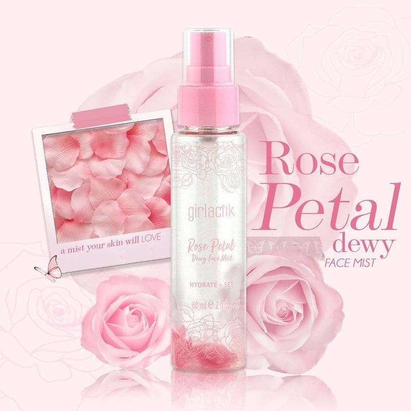 Girlactik Rose Petal Dewy Face Mist 2 fl oz. - Image 3