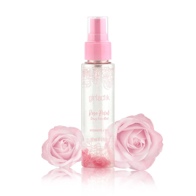 Girlactik Rose Petal Dewy Face Mist 2 fl oz. - Image 2