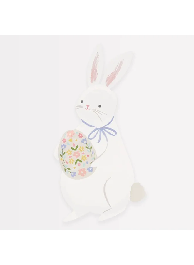 Meri Meri Easter Bunny Shaped Plates