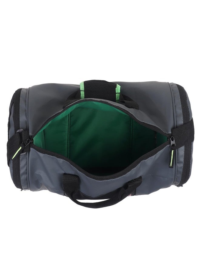 Monvelli Sweat in Style Gym Bag for Men & Women | Stylish Polyester Duffle Bag for Gym, Sports, Travel & Fitness | Lightweight, Durable & Spacious Shoulder Bag with Adjustable Strap - Image 3
