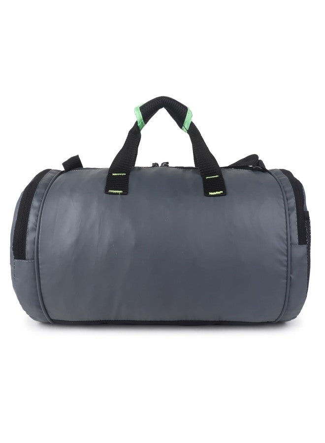 Monvelli Sweat in Style Gym Bag for Men & Women | Stylish Polyester Duffle Bag for Gym, Sports, Travel & Fitness | Lightweight, Durable & Spacious Shoulder Bag with Adjustable Strap - Image 4
