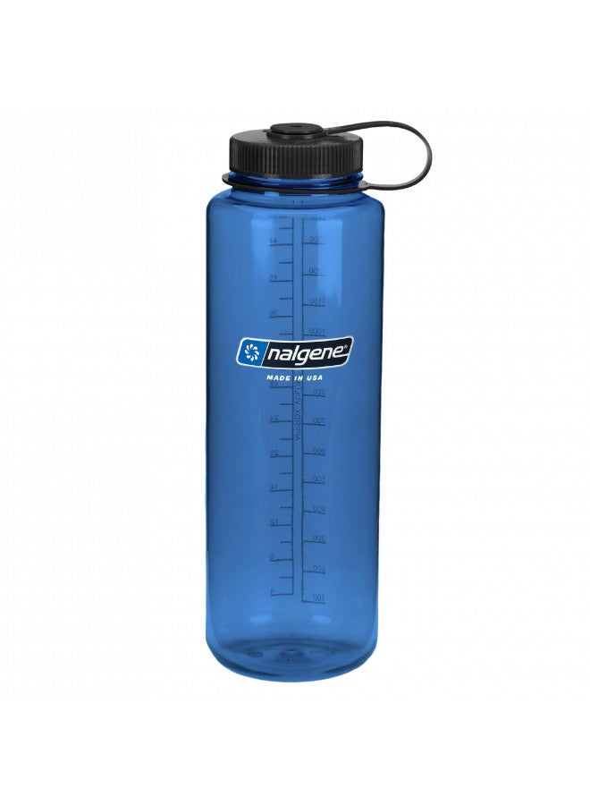 Nalgene Titan Wide Mouth Water Bottle, Blue, 48oz, Model Number: 340607 - Image 1