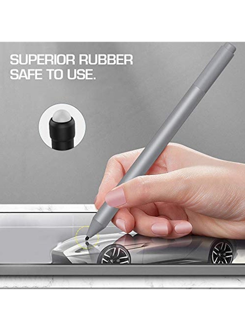 KASTWAVE مجموعة استبدال رؤوس أقلام Surface Pen الأصلية (5 قطع، نوع HB/HB/HB/2H/2H) تناسب قلم Surface Pro 2017 (طراز 1776) وقلم Surface Pro 4 - Image 2