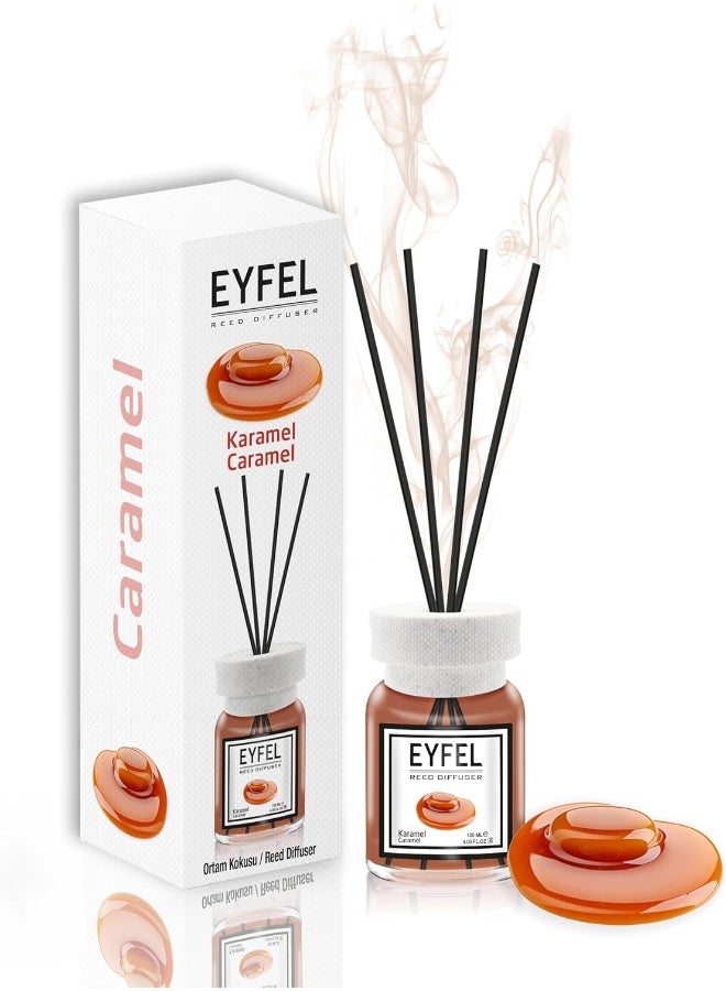 EYFEL Reed Diffuser-Caramel 121Ml - Image 1