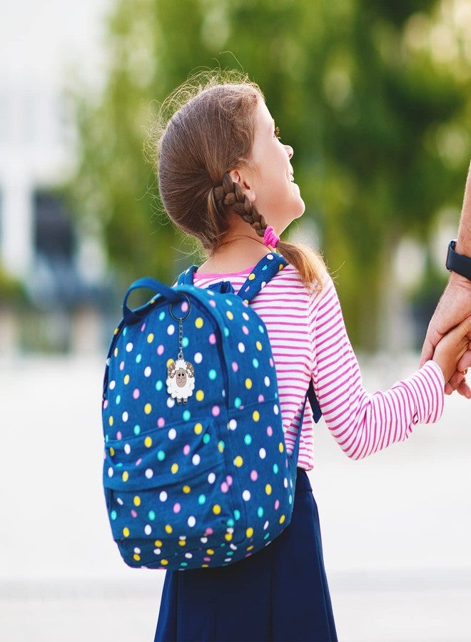 وولاين مجموعة هدايا حفلات استقبال المولود من والين، 73 قطعة، تتضمن سلاسل مفاتيح على شكل حيوانات المزرعة، وبطاقات شكر من ورق الكرافت، وأكياس أورجانزا بيضاء مع حبل، وسلاسل مفاتيح لطيفة على شكل حيوانات، مثالية لحفلات أعياد ميلاد الأطفال، وحفلات بطابع المزرعة، 24 مجموعة. - Image 4