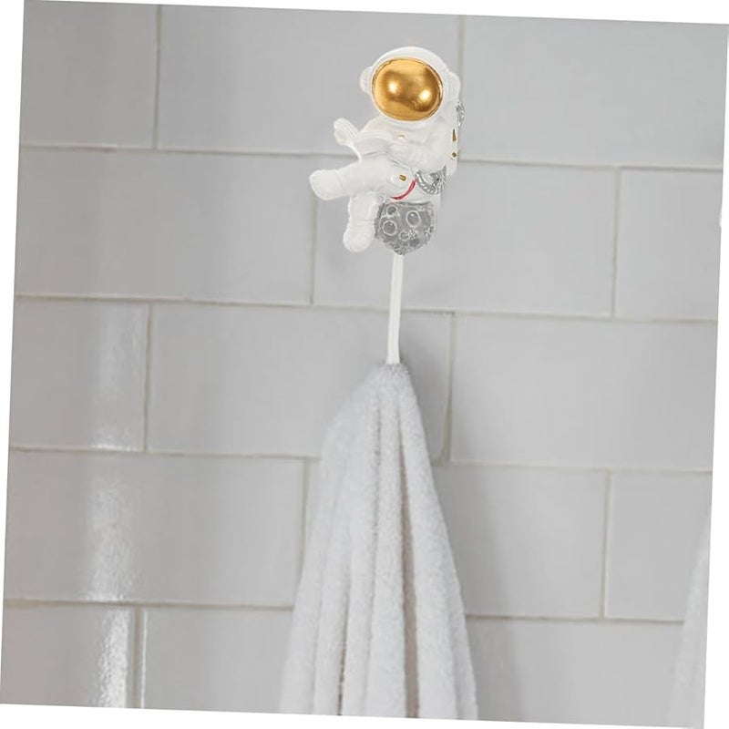 Angoily Astronaut Adhesive Wall Hook For Coats Hats Towels No Drilling Required Home Decor - Image 5