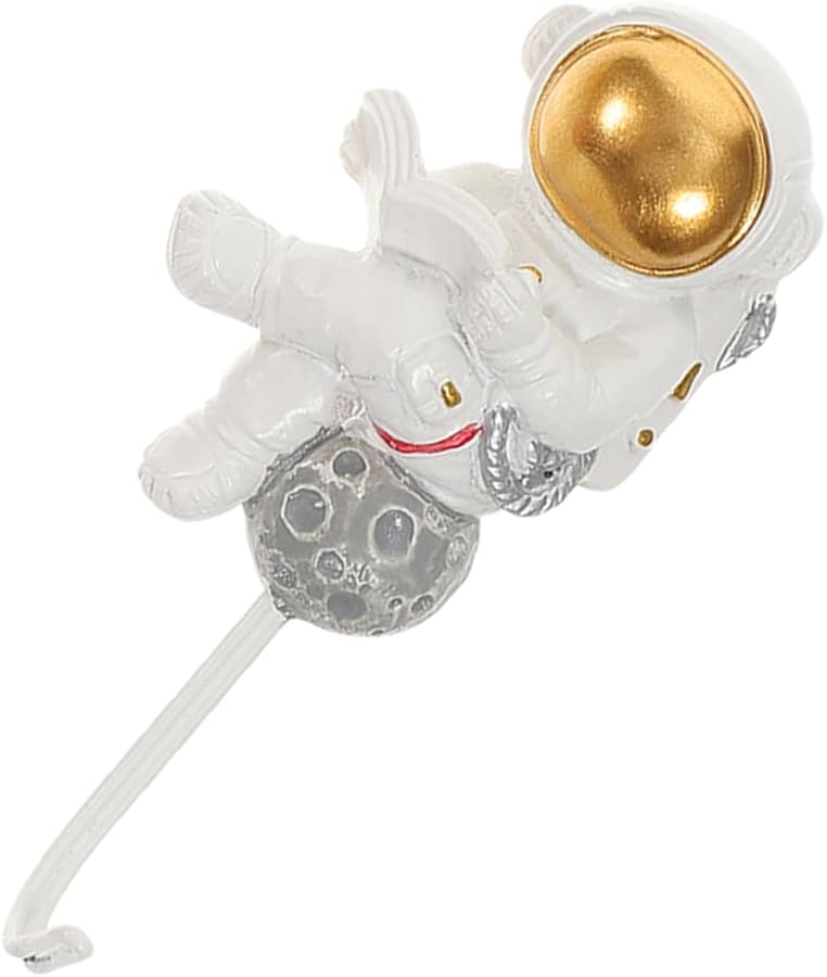 Angoily Astronaut Adhesive Wall Hook For Coats Hats Towels No Drilling Required Home Decor - Image 1