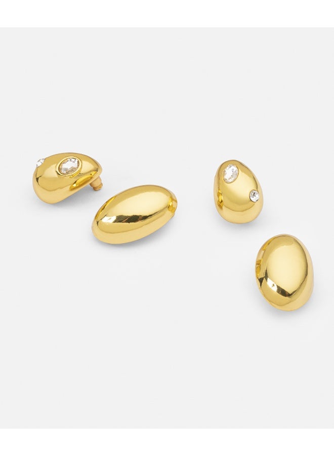 Ipekyol Rhinestone Earrings Set  - Image 1