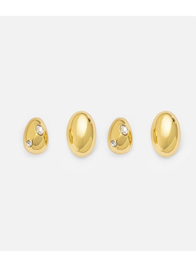 Ipekyol Rhinestone Earrings Set  - Image 4