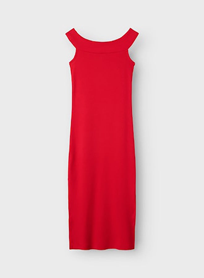 NAME IT NAME IT Kids Girls Flommi Slim Long Dress  - Image 2