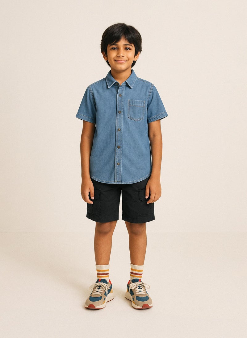 مينوتي شورت كارجو للمراهقين - Image 1