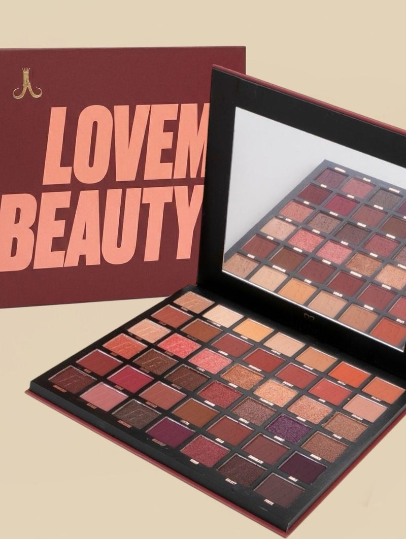 LOVEME BEAUTY 42 COLOR  EYESHADOW PALETTE - Image 1