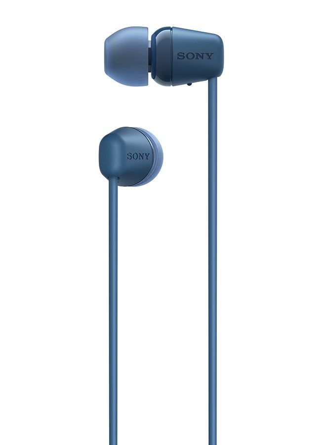 سوني In Ear Wireless Bluetooth Headphones Blue - Image 1