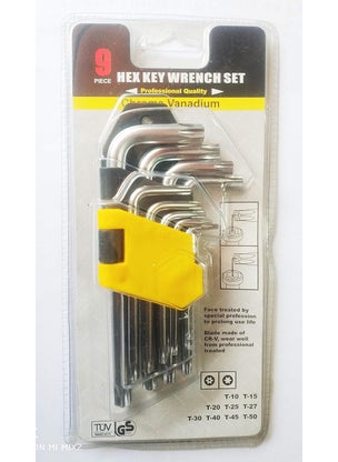 ATC ATC Torque Allen Key Set T10T50 9pcs  - Image 2