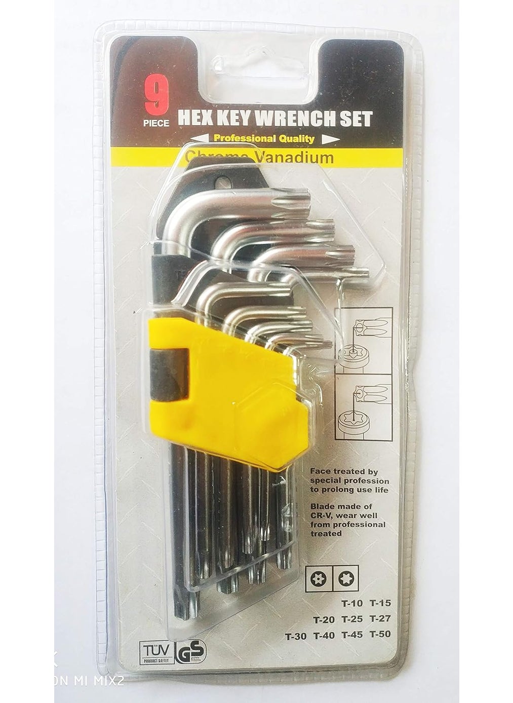 ATC ATC Torque Allen Key Set T10T50 9pcs  - Image 2