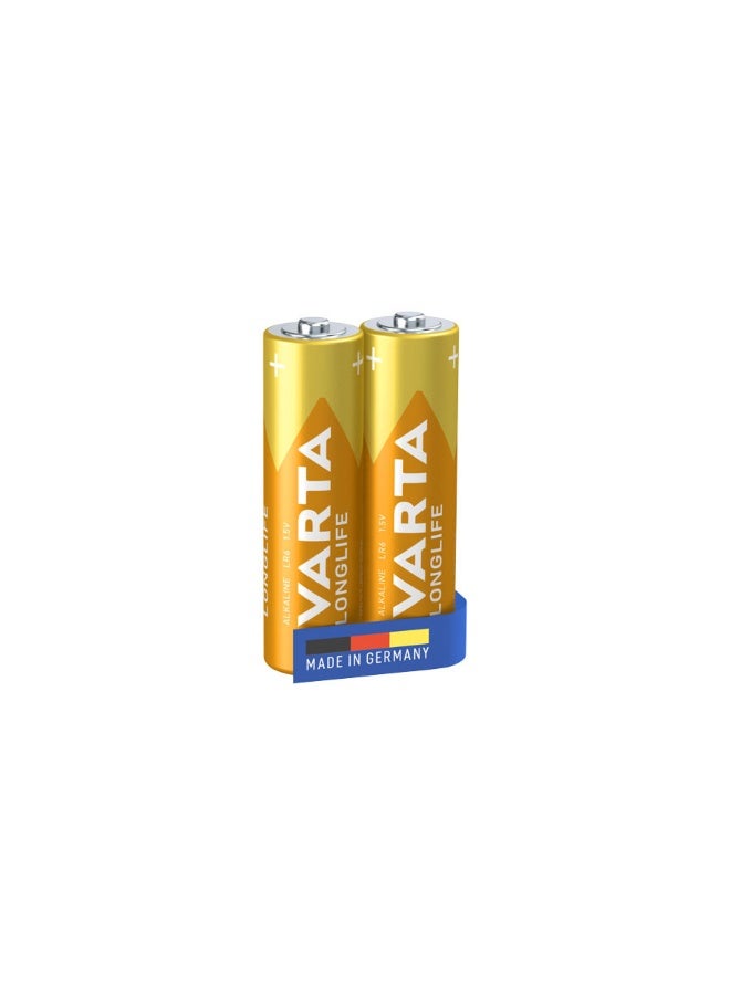 VARTA LONGLIFE AA BLI 2 | Alkaline Energy System | 10 years power in storage guaranteed | Longlife Power Solution - Image 3