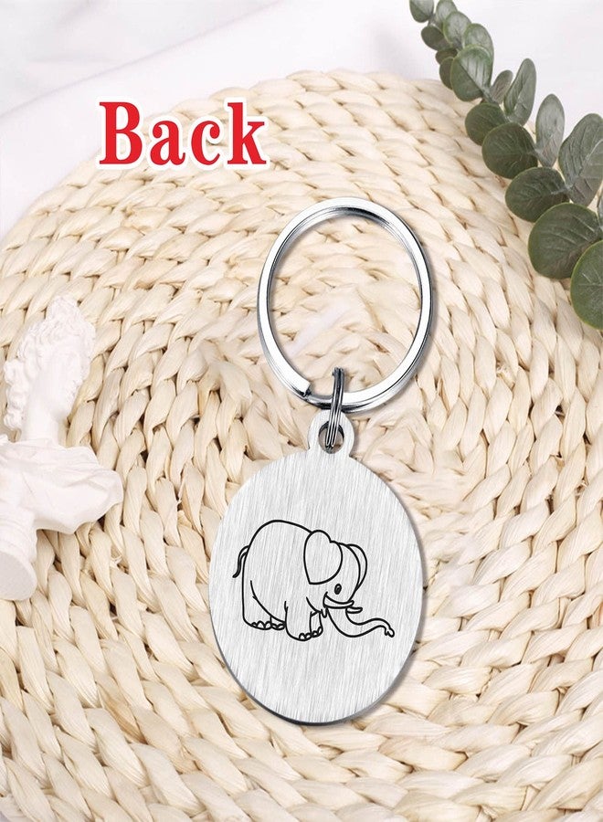 سوسيوكيو هدايا عيد الميلاد على شكل فيل من SOUSYOKYO للنساء والفتيات، أفكار هدايا مبتكرة ومرحة للمثليين، ميدالية مفاتيح صغيرة ولطيفة على شكل فيل أبيض، زينة للرجال والمراهقين - Image 4