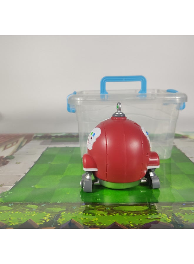 Genuine Plants Vs. Zombies Toys Mecha Rugby Zombies Vs. Dr. King Children's Hand-made Model 2-Color:Genuine: Pull Back Mecha Football Zombie + 3 Bullets - Image 4