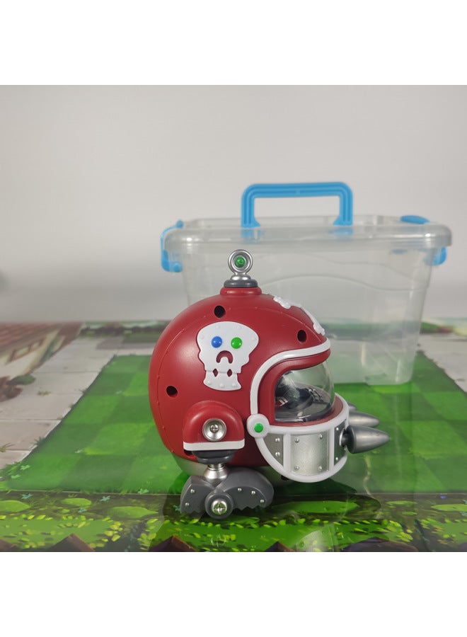 Genuine Plants Vs. Zombies Toys Mecha Rugby Zombies Vs. Dr. King Children's Hand-made Model 2-Color:Genuine: Pull Back Mecha Football Zombie + 3 Bullets - Image 3