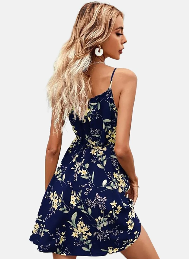 YUNIQEE Floral Sundress Dress